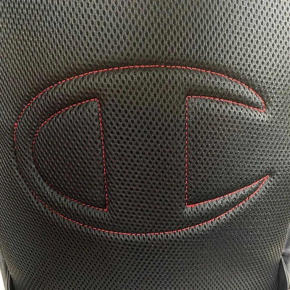 Champion 15” Backpack Black/Red cript Logo,Laptop‎ Sleeve,Padded Straps New